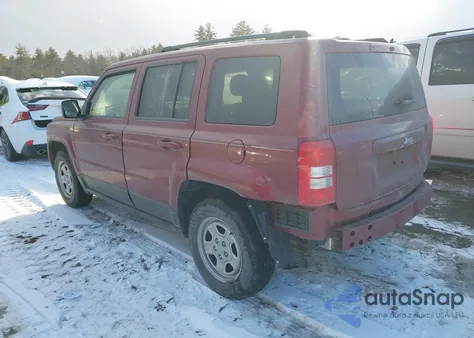 2016 Jeep Patriot Sport from USA, damaged, VIN 1C4NJPBA5GD764995